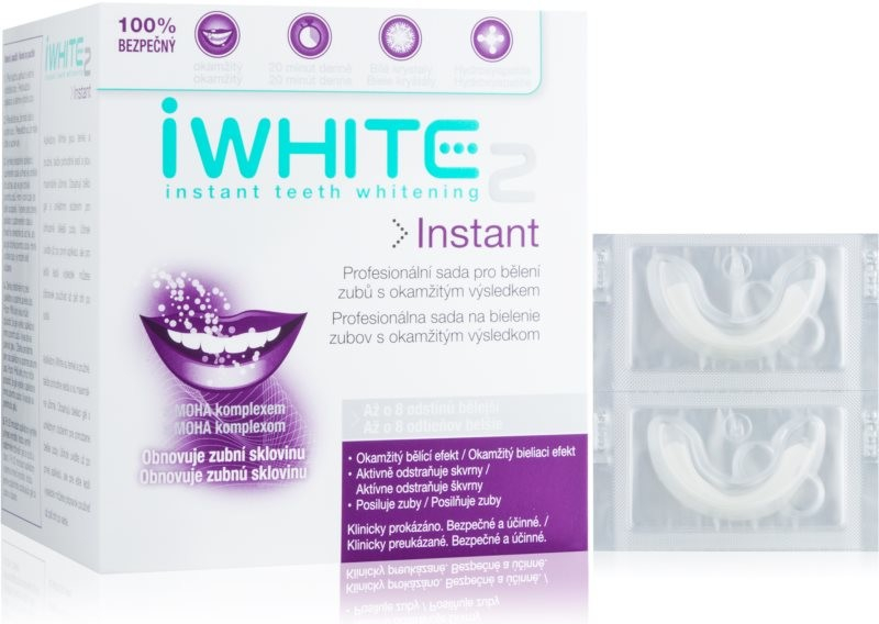 iWhite 2 sada pro bělení zubů 10 x 0,8 g od 599 Kč - Heureka.cz