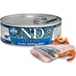 N&D GF Cat Ocean Adult Sea Bass & Sardine & Shrimps 80 g – Hledejceny.cz