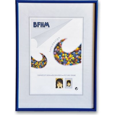 BFHM Obrazový rám - plastový rám A3 modrý 42 x 29,7 cm – Hledejceny.cz