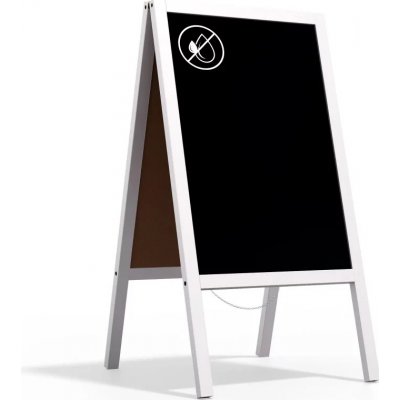 Allboards, Reklamní áčko s křídovou tabulí 118 x 61 cm, PK96W – Zboží Mobilmania