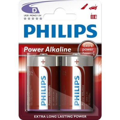 Philips PowerLife D 2ks LR20P2B/10 – Zboží Mobilmania