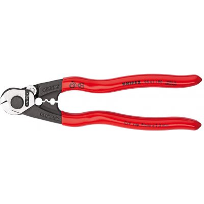 Nůžky na kabely a drátěná lana, Knipex 190mm – Zboží Mobilmania