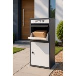 Balíková poštovní schránka s boxem na zásilky i dopisy – Zboží Mobilmania