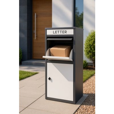 Balíková poštovní schránka s boxem na zásilky i dopisy – Zboží Mobilmania
