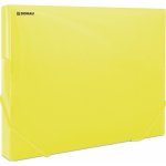 Donau A4 Desky s gumičkou Propyglass transparentní žlutá PP 30 mm – Sleviste.cz