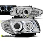 Tuning-Tec Přední čirá světla BMW 1 E81 + E87 (2004 - 2012) - chromované - Angel Eyes – Hledejceny.cz