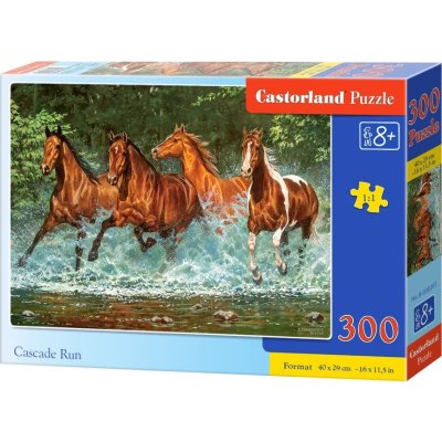 Castorland Běžící koně 300 dílků – Zboží Mobilmania