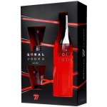 Goral Master 40% 0,7 l (dárkové balení 2 sklenice) – Hledejceny.cz