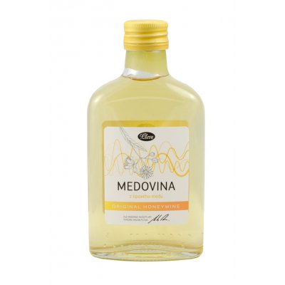 Pleva Medovina z lipového medu placatice 0,2 l