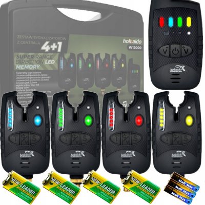 Elektronický signalizátor záběru Hokkaido W12000 4+1 voděodolný – Zbozi.Blesk.cz