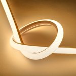 DecoLED D-TYP jednostranný LED Neon, teple bílá,IP67 DLEDN50W – Zboží Živě