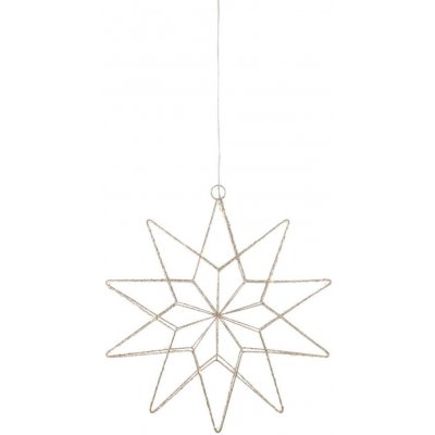 Markslöjd 705751 LED Vánoční dekorace GLEAM LED 0,6W 3xAA zlatá ML1330 – Hledejceny.cz