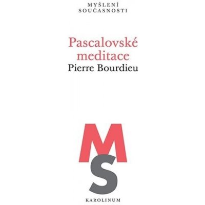 Pascalovské meditace - Pierre Félix Bourdieu
