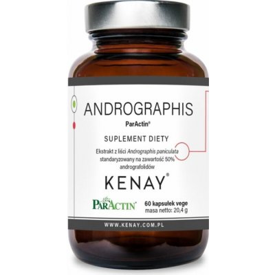 Kenay Andrographis ParActin 60 kapslí – Hledejceny.cz