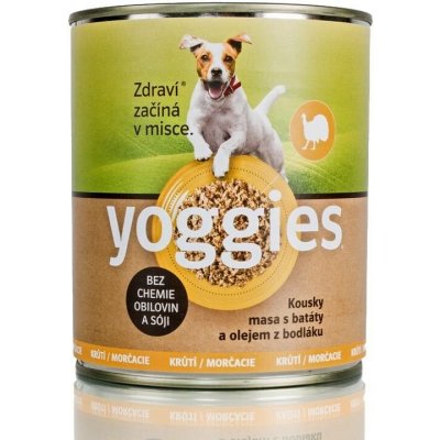 Yoggies Krůtí a Telecí s jablky 800 g – Sleviste.cz