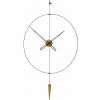 Hodiny Mclocks PP821 Pendulum Plus walnut-black-black 80cm