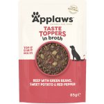 Applaws Dog Taste Toppers Broth Hovězí s batáty 85 g – Hledejceny.cz