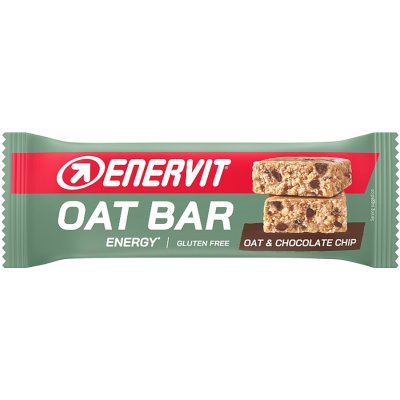 Enervit Oat Bar 50 g s kousky čokolády – Zboží Mobilmania