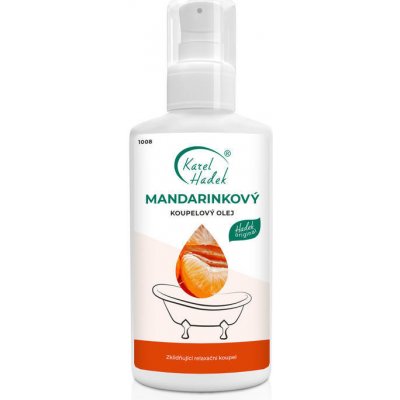 Karel Hadek AKH Koupelový olej mandarinkový 100 ml – Sleviste.cz