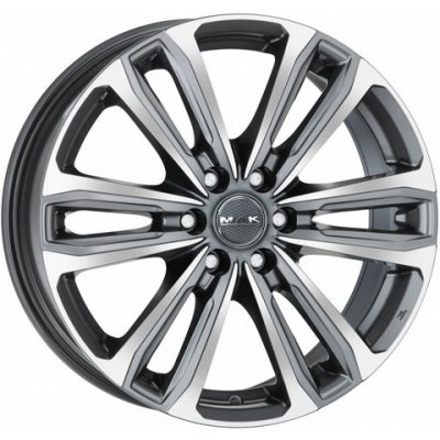 MAK Safari 7,5x18 6x120 ET47 gunmetal mirror – Sleviste.cz