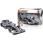 Sluban B0352 Formule F1 Racing Car Stříbrná 257 ks – Zboží Dáma