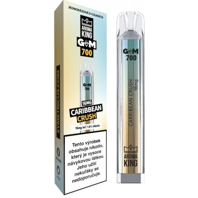 Aroma King Gem Bar Carribean Crush 16 mg 700 potáhnutí – Zboží Dáma