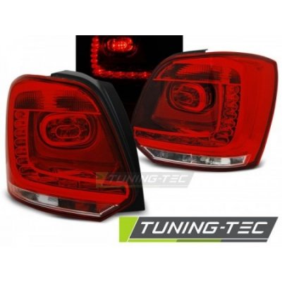 Světla zadní VW POLO 09-13 RED WHITE LED – Hledejceny.cz