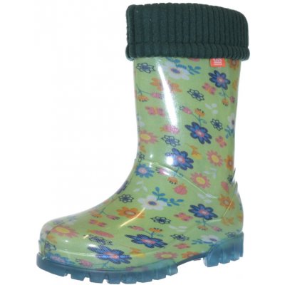 Demar stormic twister lux print 0038 zelené květiny – Zboží Dáma