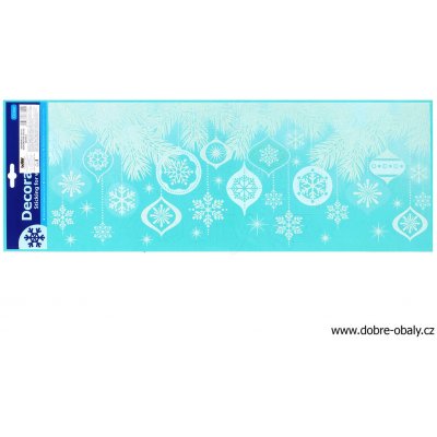 Vánoční dekorace na okno bordura 887963-1 – Zbozi.Blesk.cz