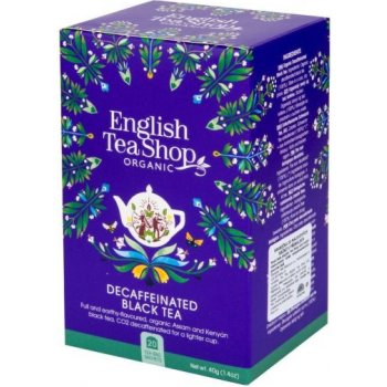 English Tea Shop Černý čaj bez kofeinu Bio 20 x 2 g