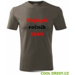 Tričko Nejlepší ročník 1940 dárky k vánocům pro dědu army – Hledejceny.cz
