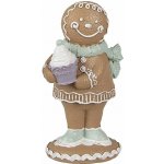 Clayre & Eef Perníček Gingerbread s dortíkem 11 cm – Hledejceny.cz