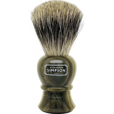 Simpson Islington Faux Horn Pure Badger L – Zboží Mobilmania