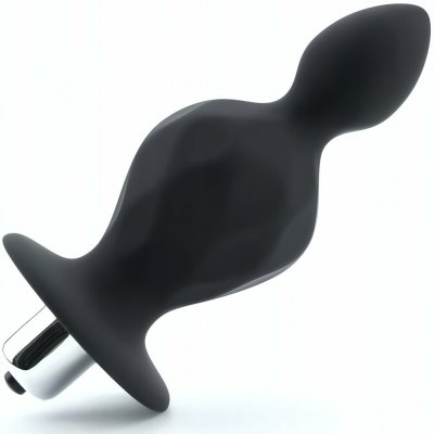 Sensual Anální kolík silikonový vibrační 12,6 cm černá – Hledejceny.cz