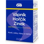 GS Vápník Hořčík Zinek 30 tablet – Hledejceny.cz