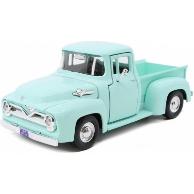 MOTORMAX Motor Max Ford F 100 PickUp 1955 zelená 1:24 – Zbozi.Blesk.cz