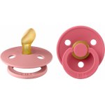 BIBS Colour anatomické dudlíky kaučuk 2ks dusty pink coral – Zboží Dáma