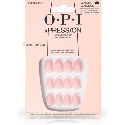 O.P.I. OPI xPRESS/ON Bubble Bath 30 ks – Zbozi.Blesk.cz