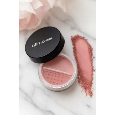 Alima Pure Přírodní sypká minerální pudrová tvářenka Soft Plum 4,5 g – Zboží Dáma