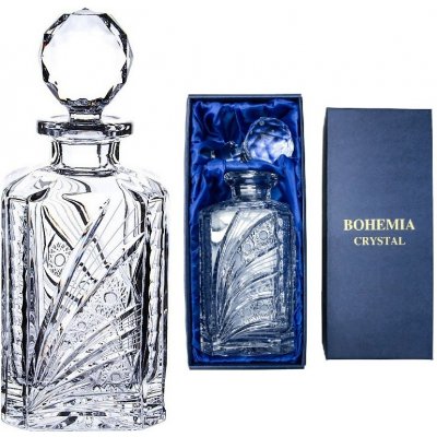 Onte Crystal Bohemia Crystal ručně broušená karafa na whisky Kometa 800 ml – Zboží Dáma