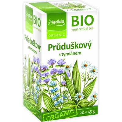 Apotheke BIO Průduškový čaj 20 x 1,5 g – Zbozi.Blesk.cz