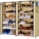 Perfect Shoe Cabinet Skládací skříň 115x30x110 béžová