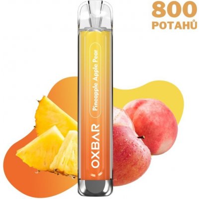 OXBAR C800 PINEAPPLE APPLE PEAR 16 mg 800 potáhnutí 1 ks – Zboží Dáma