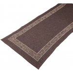 Vesna Sváteční štola s výšivkou šedá 40x150 cm – Sleviste.cz