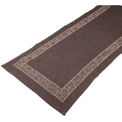 Vesna Sváteční štola s výšivkou šedá 40x150 cm – Sleviste.cz