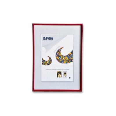 BFHM - plastový rám - A3, 29,7 × 42 cm, červený – Zboží Živě