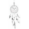 Hodiny Clocker Dreamcatcher Bílá