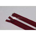 de-park Zip YKK - 75cm - dělitelný - vínová – Hledejceny.cz