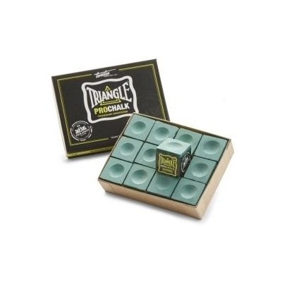 Triangle Kulečníková křída -Pro zelená 1 ks – Zboží Dáma