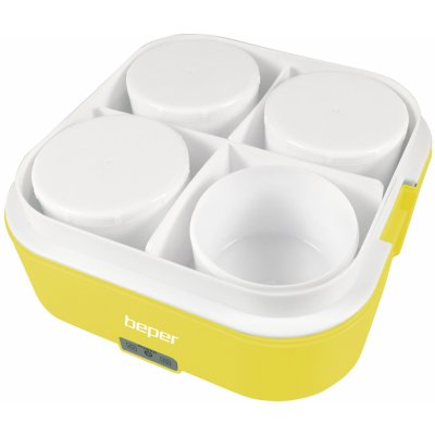 BEPER BC160G elektrický obědový box 1.6l, duální napájení, žlutý – Sleviste.cz